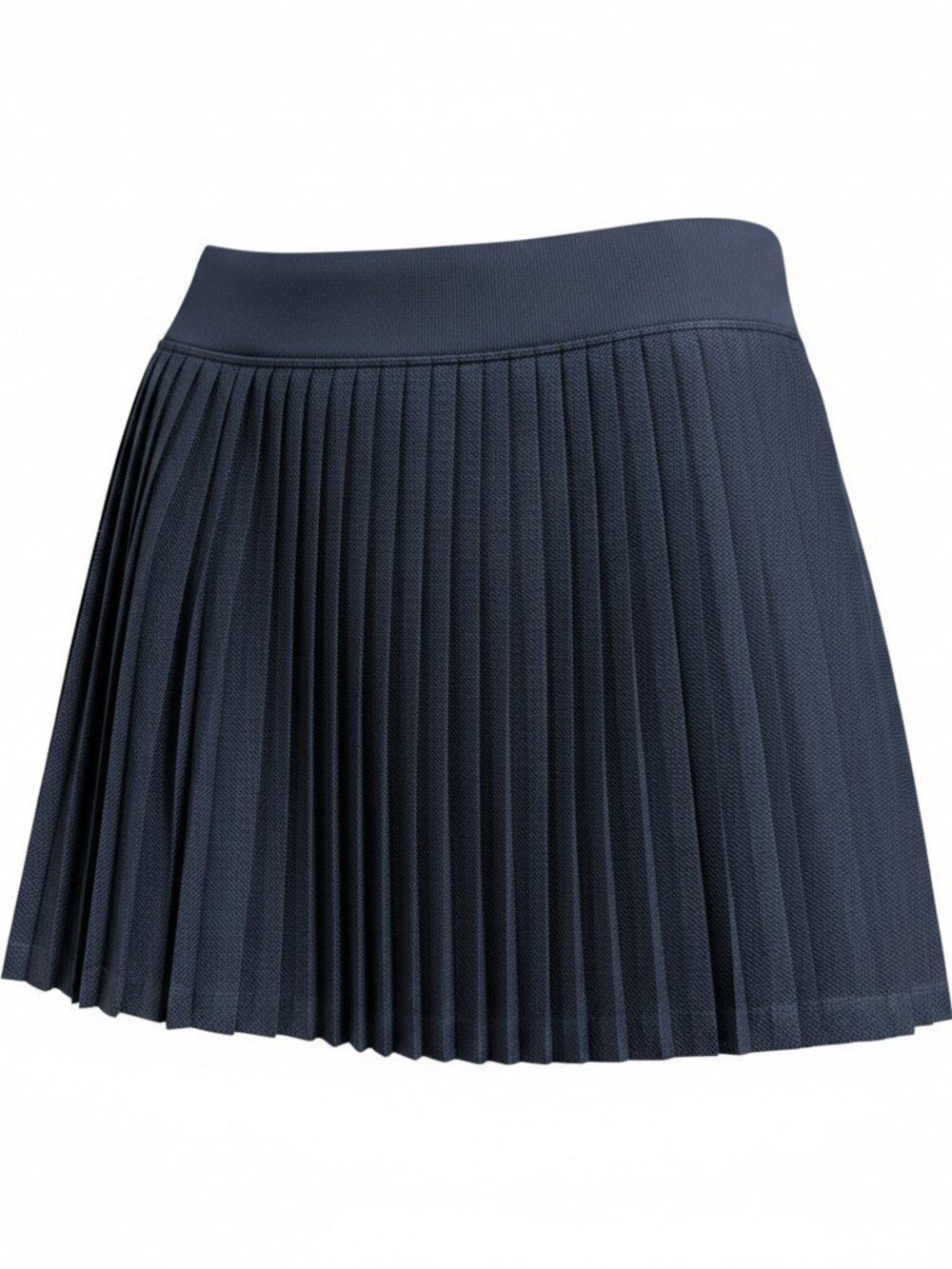 Free People Mesh Tennis Skirt Size XL Navy Pleated — NWT